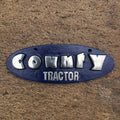 County Tractor Cast Iron Sign