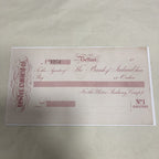 Irish Railwaymana Very Rare 1875 Cheque