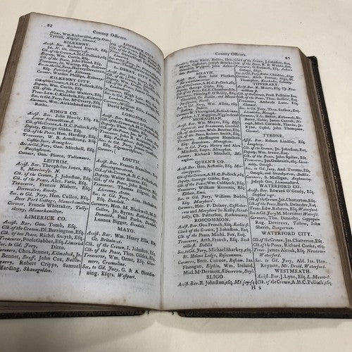 Watsons Almanack For 1829 Dublin Hardback Rare !!! See All Photographs