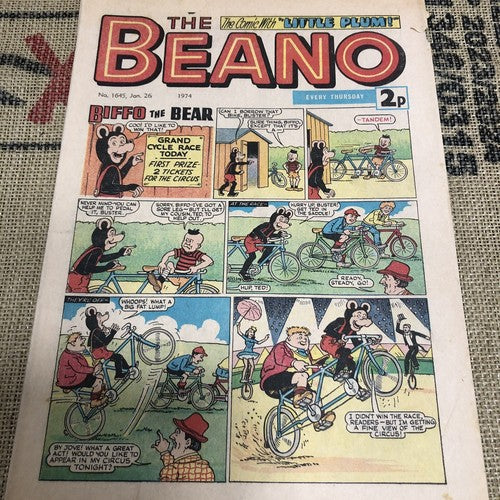 Beano Bundle Of Four 1973s Comics
