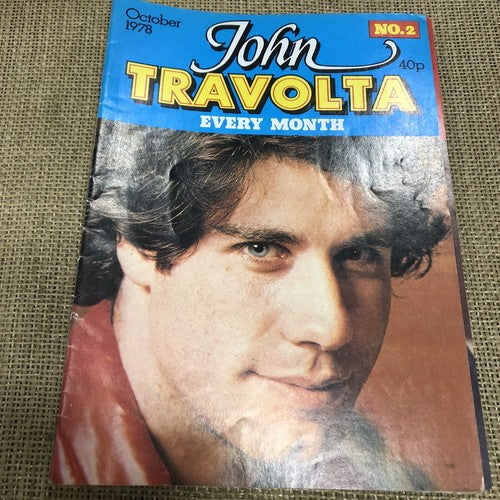 John Travolta Bundle Of 8 Magazines