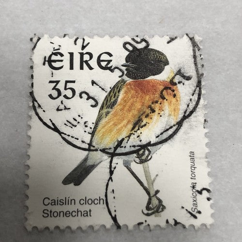 Bird Irish Punt Currency Definitive Postage Stamps