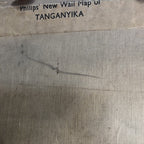 Philips Antique Wall Map If Tanganyika 1959âwall  Map