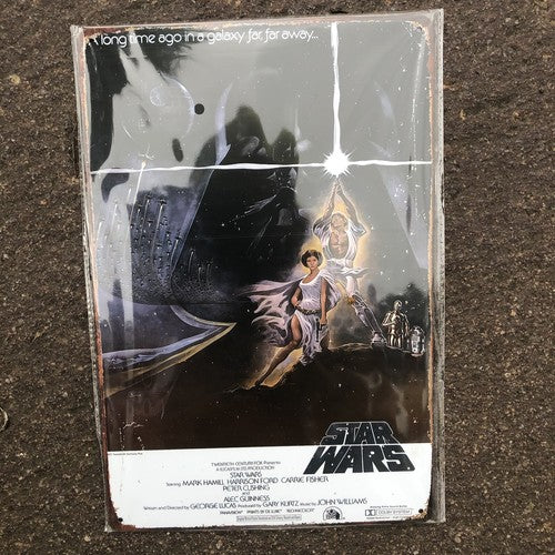 Star Wars Metal Sign