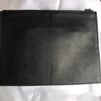 paul costelloe Zipped Handle Leather Animal Print Bag