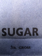 Vintage 3lb Gross Vintage Sugar Bag