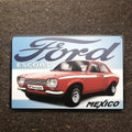 Ford Escort Metal Sign New Design