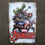 Marvel Avengers Metal Sign New Design