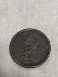 Ireland George 3rd 1805 Hibernia One Penny Copper Coin