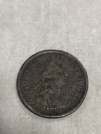 Ireland George 3rd 1805 Hibernia One Penny Copper Coin