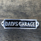Dads Garage Aluminium Sign