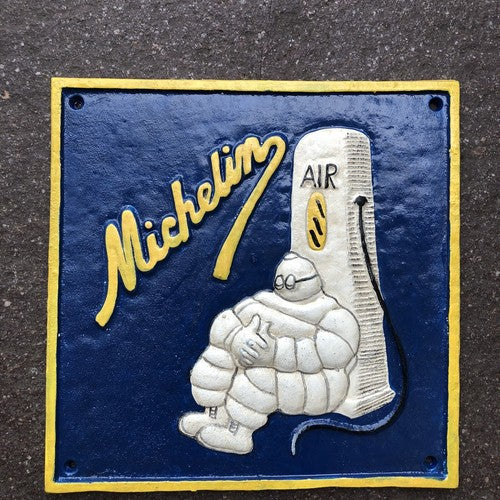 Michelin Air Cast Iron Sign