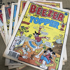 The Beeper and Topper 1990s Comic Of 5