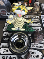 Cast Iron Cat Feeder