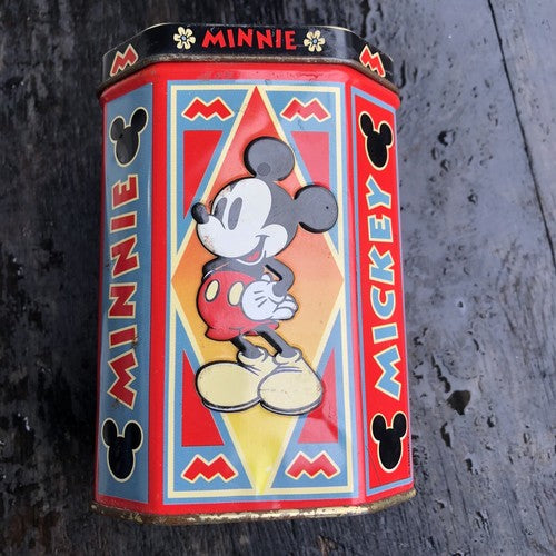 Minnie Mickey Mouse Vintage Nestle Tin