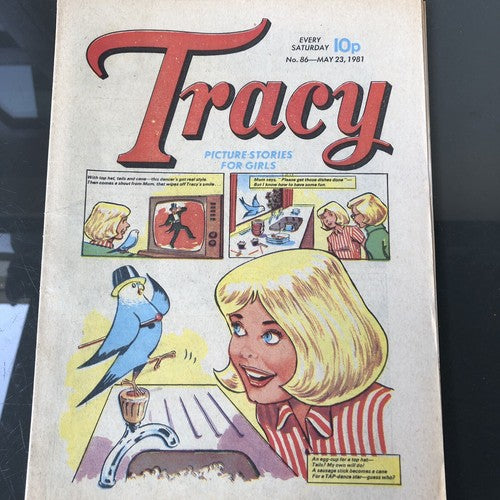 Tracy Comic Bundle Of Four