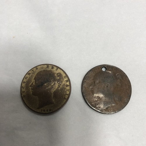 Queen Victoria Young Head Copper Farthings