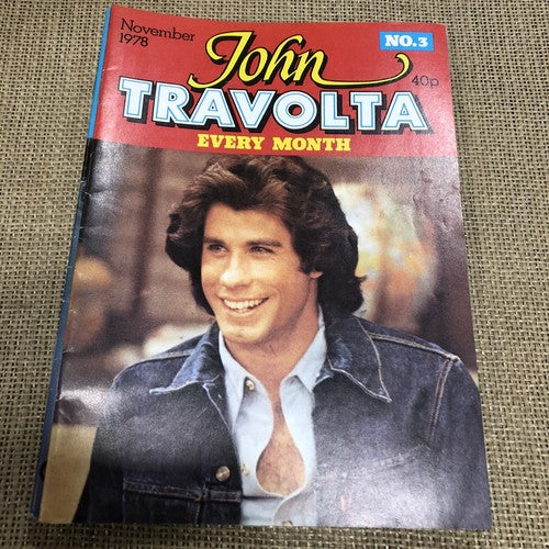 John Travolta Bundle Of 8 Magazines