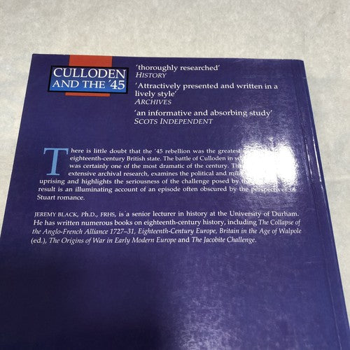 Culloden And The â45 By Jeremy Black