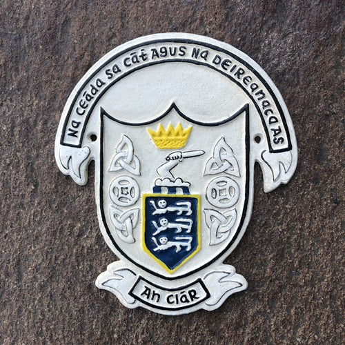 Co. Clare GAA Creat Cast Iron Sign