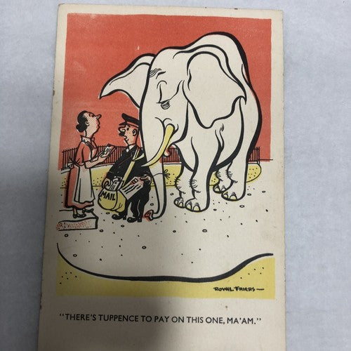 Comic Postcards By Holywoodâs Own Rowel Friers Set:7