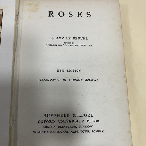 Amy Le Feuvre Roses 1923