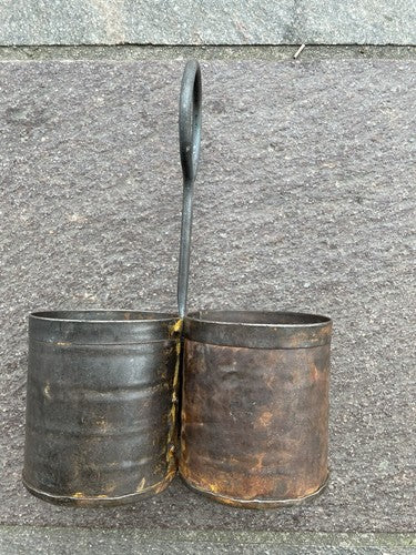 Hand Forged 2 Spice Carrier