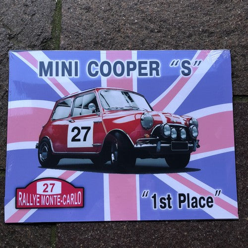 Mini Cooper âSâ Metal Sign