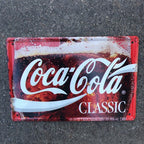 Coca Cola Classic Metal Sign