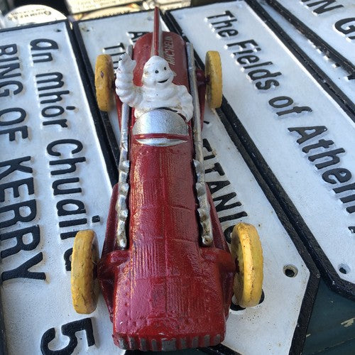 Michelin Man Racer Cast Iron