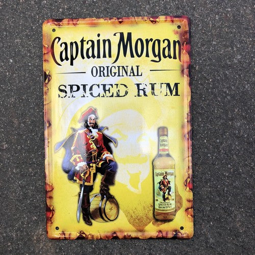 Captain Morgan Original Spiced Rum Metal Sign