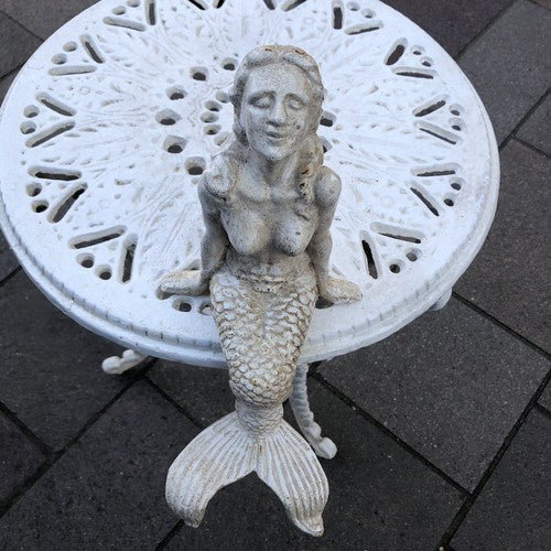 Mermaid Cast Iron Sitting