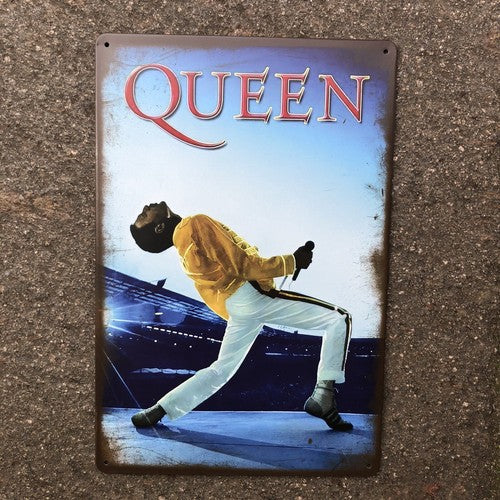 Queen Metal Sign New Design
