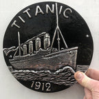 Titanic 1912 Aluminium Plaque