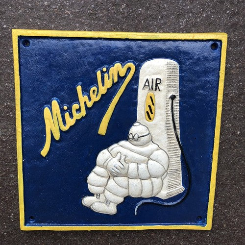 Michelin Air Cast Iron Sign