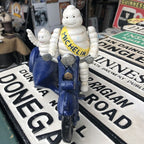 Michelin Man With Passenger In Side Car Cast Iron