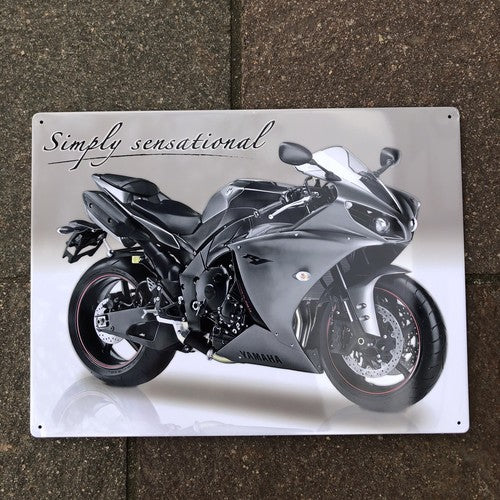 Yamaha Metal Sign