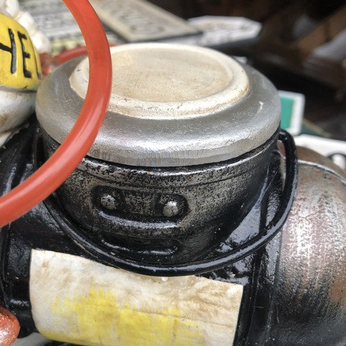 Michelin Man With Compressor Cast Iron