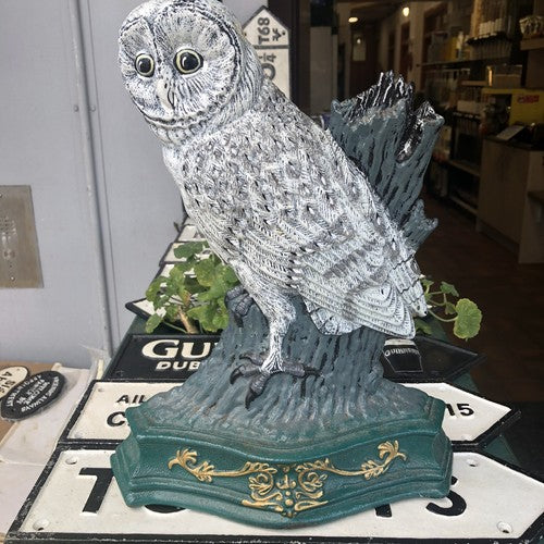 Owl Cast Iron Door Stop