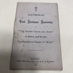 Catholic Booklet Total Abstinence Association Overseas Post Available