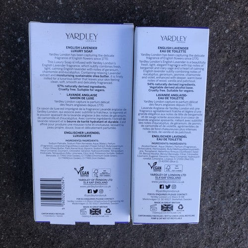 Yardley English Lavender Soap & EDT