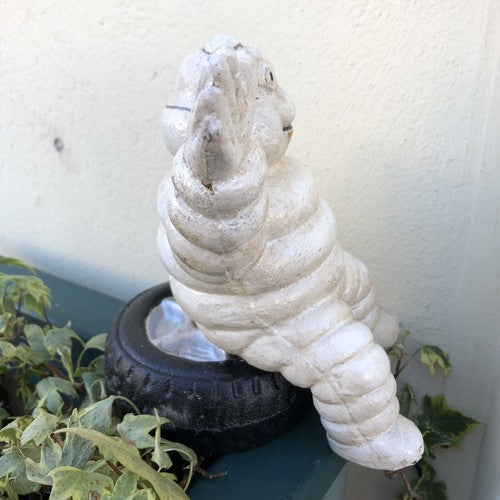 Michelin Man On Tyre Cast Iron
