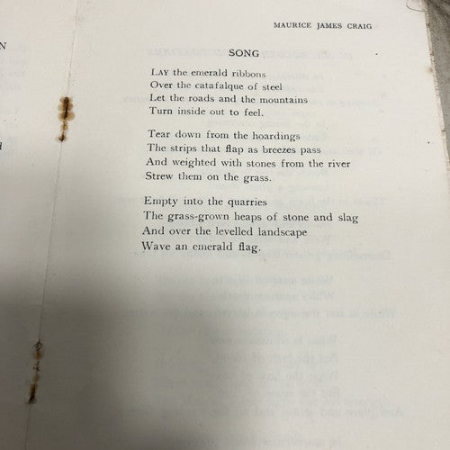 Poems Of Ulster By W. Erskine Mayne