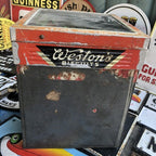 Vintage Westonâs Counter Top Hinged Glass Lid