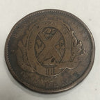 1837 One Penny Canadian Habitant Token