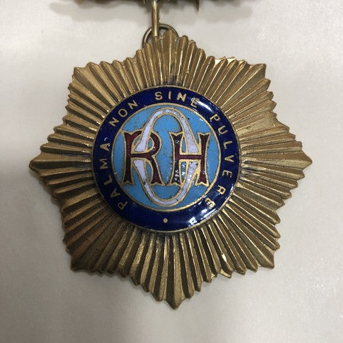 Masonic Roll Of Honor Gilt And Enamel Medal Local Interest