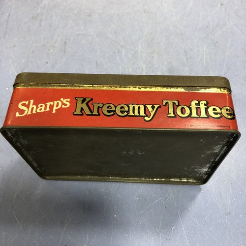 Sharps Kreemy Toffee Vintage Tin