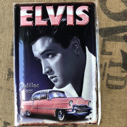 Elvis Metal Sign