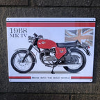BSA 1968 MK IV Metal Sign