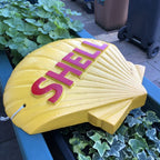 Shell Cast Iron Sign